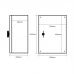 Niglon MS504025 500mm x 400mm x 250mm IP66 Mild Steel Wall Mount Enclosure